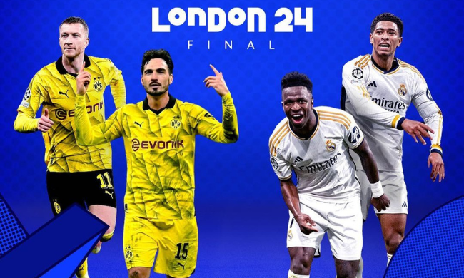The 2023-24 final Dortmund Borussia - Real Madrid